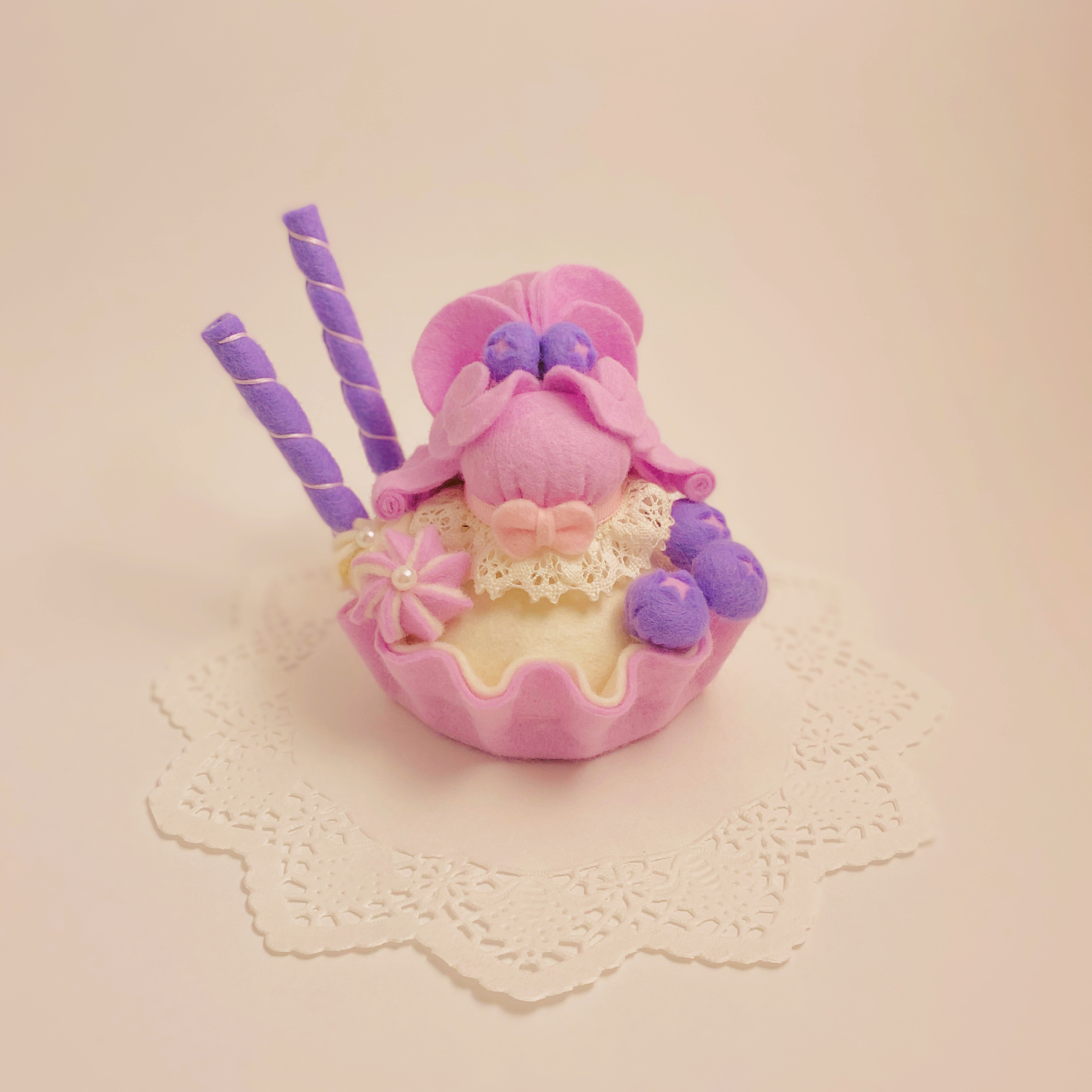 フェルトマスコット［癒しのベリータルトちゃん］