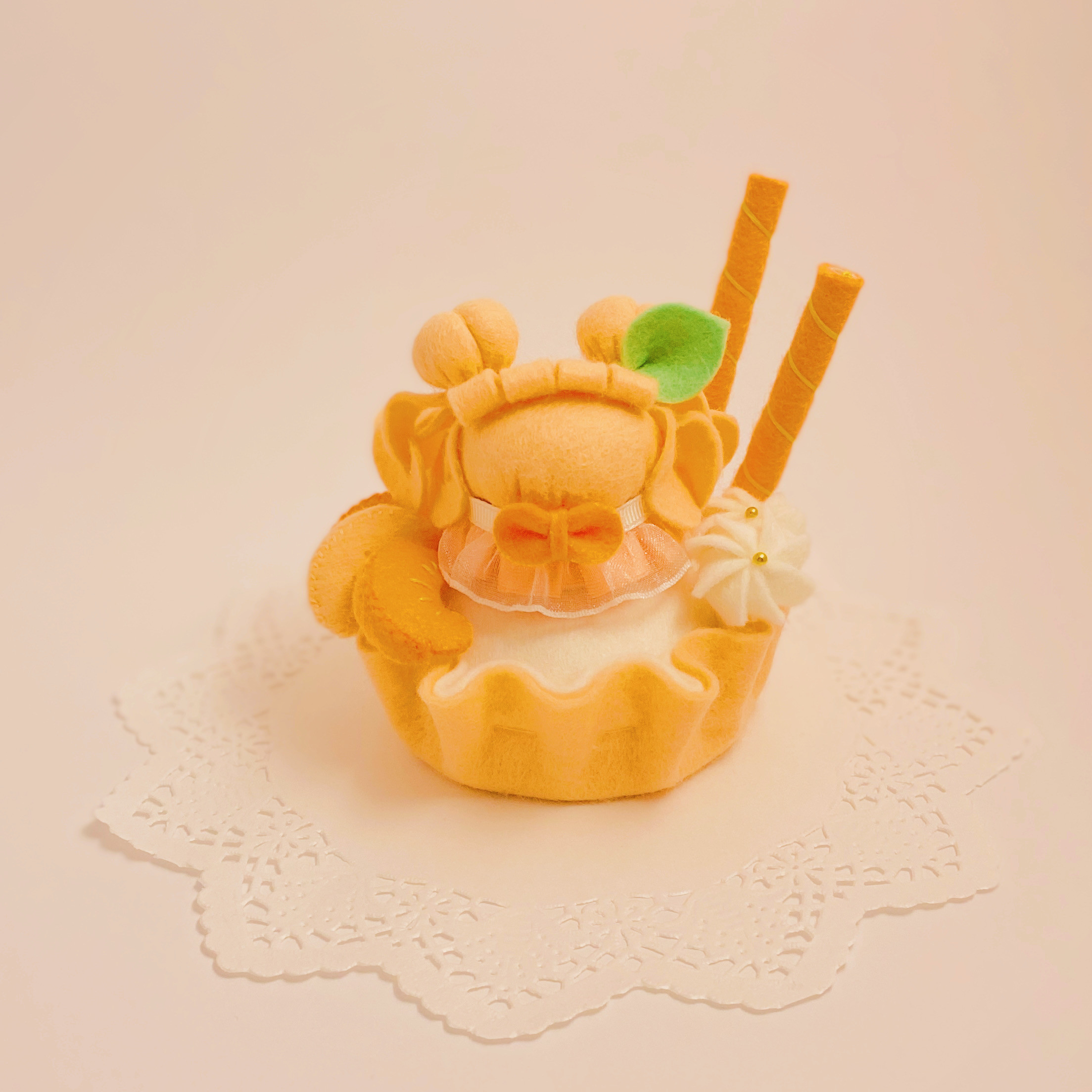 フェルトマスコット［励ましおれんじタルトちゃん］