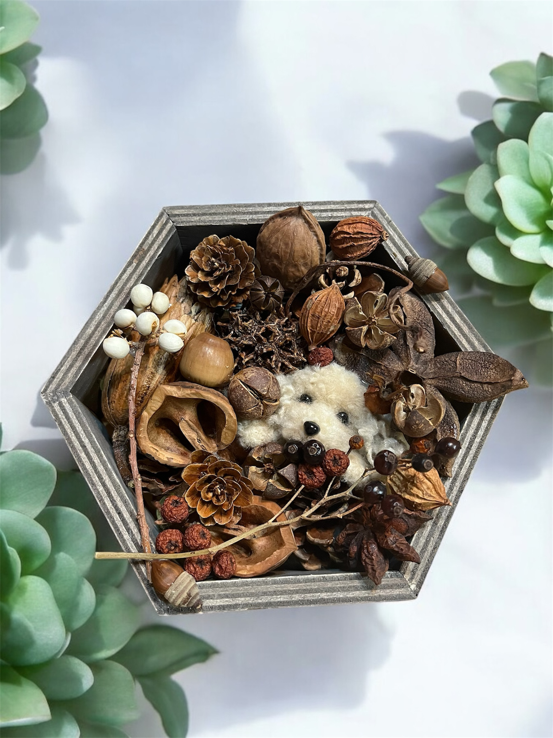 森の隠れ家　ホワイト