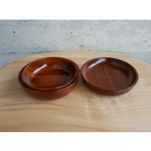 香川漆器*ボンボニエール* 欅 手のひらサイズの蓋付き木製ケース
