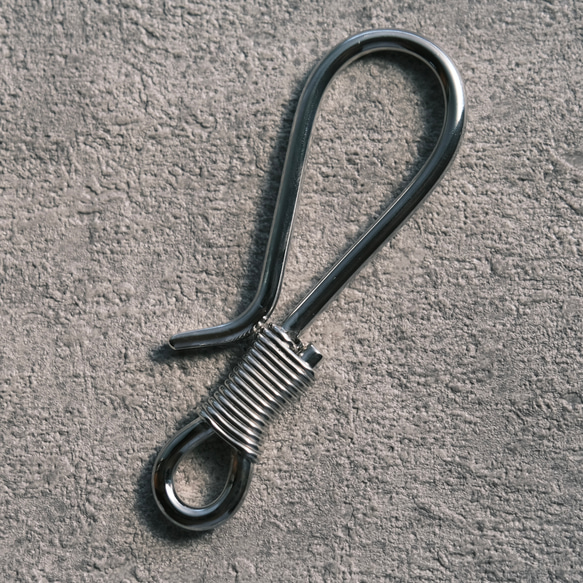 シルバー925製　キーフック　キーホルダー 3枚目の画像