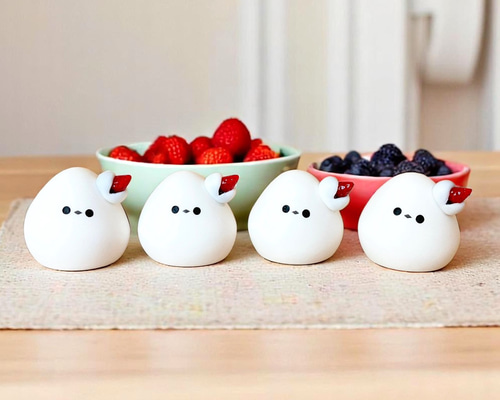 シマエナガ♡苺 苺大福シマエナガ その他置物 つぶ屋 通販 19338456｜Creema