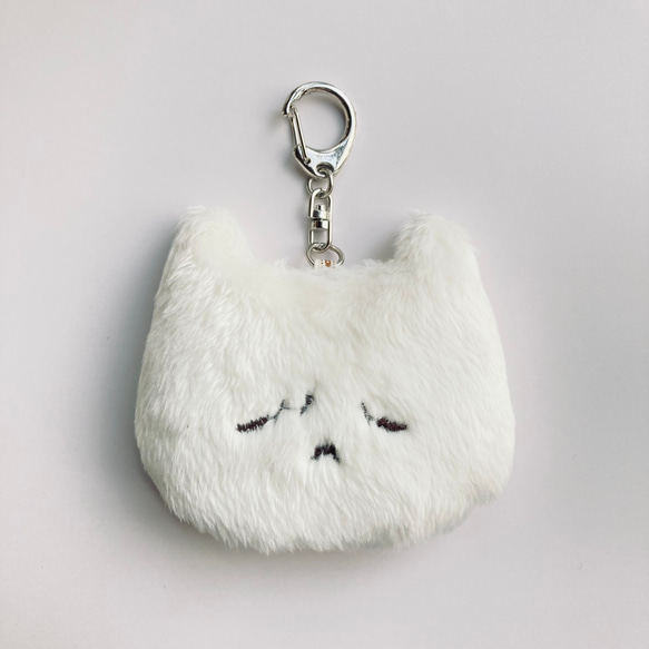 マスコットキーホルダー_にゃんこ不満顔 1枚目の画像