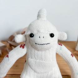 ソックモンキー キーホルダー ぬいぐるみ ストラップ ソックスモンキー 〖キーホルダーM size〗 4枚目の画像