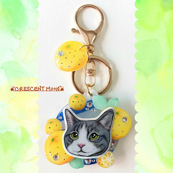 うちの子チャーム　ハンドメイド うちの子オーダーメイド】うちの子 キーホルダーチャーム ペット