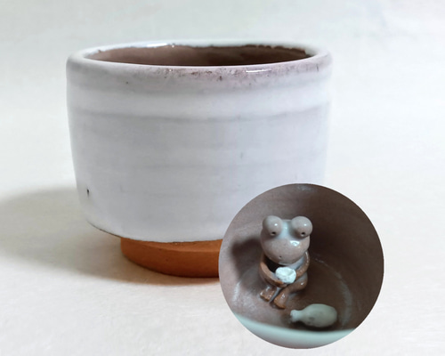 カエルのぐい呑み 一人酒 酒器 カエル 徳利 おちょこ おちょこ・ぐい呑