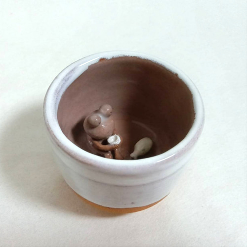 カエルのぐい呑み 一人酒 酒器 カエル 徳利 おちょこ おちょこ・ぐい呑