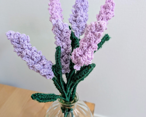 ラベンダー花束」枯れないお花♪プレゼントやインテリアに！ アート