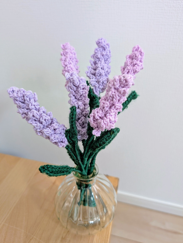 ラベンダー花束」枯れないお花♪プレゼントやインテリアに！ アート
