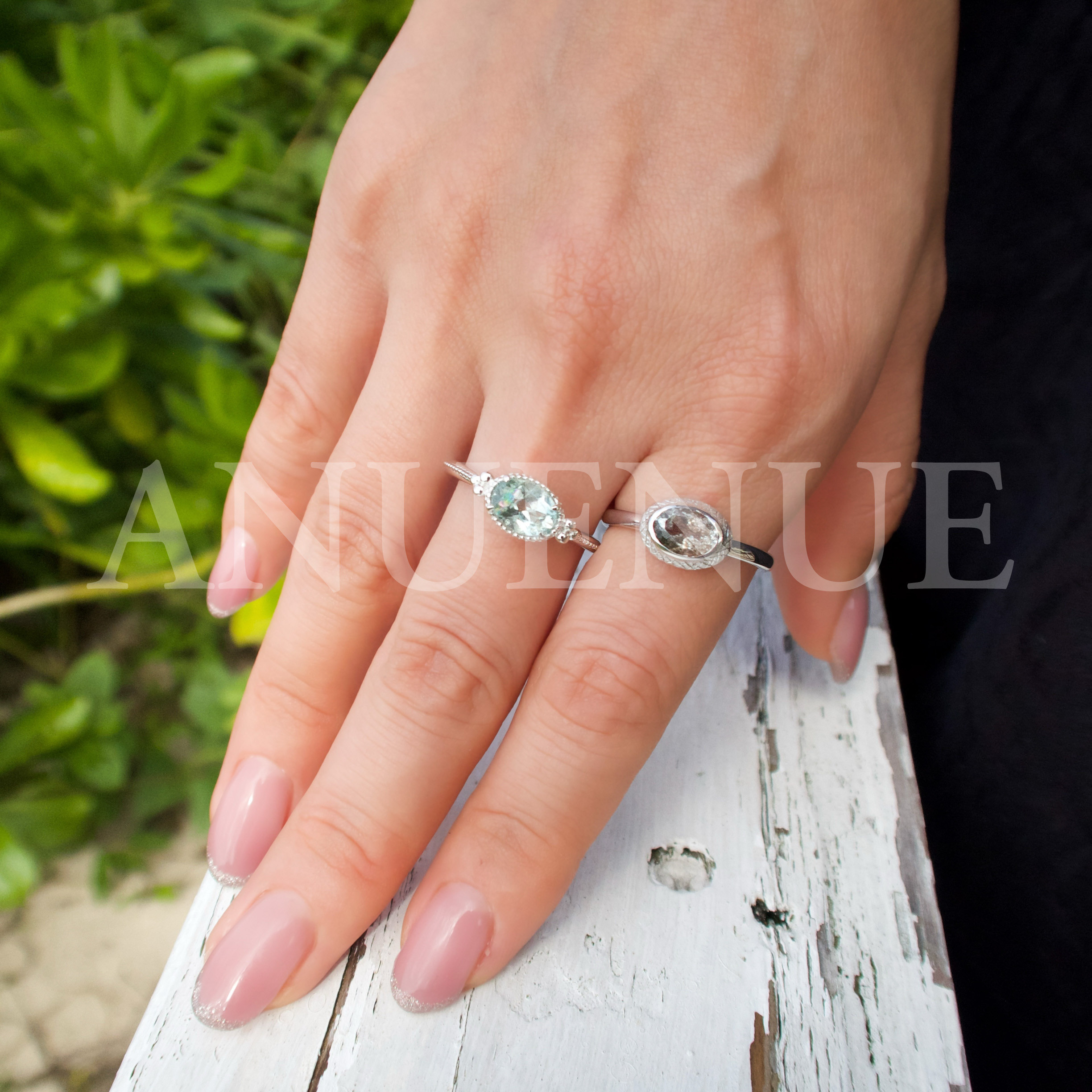 《カラーチェンジガーネット｜Garnet》Silver925 天然石リング・完成品｜ANUENUE