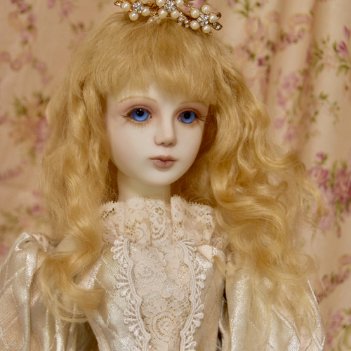 銀の音色』58cmオールビスク球体関節人形 立体・オブジェ kilala