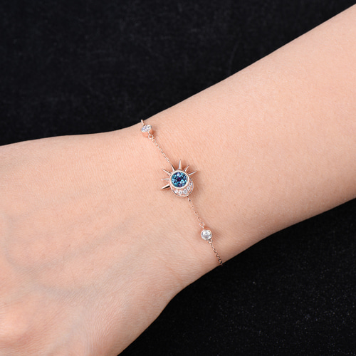 6月の誕生石カラーチェンジアレキサンドライトブレスレットサンムーン