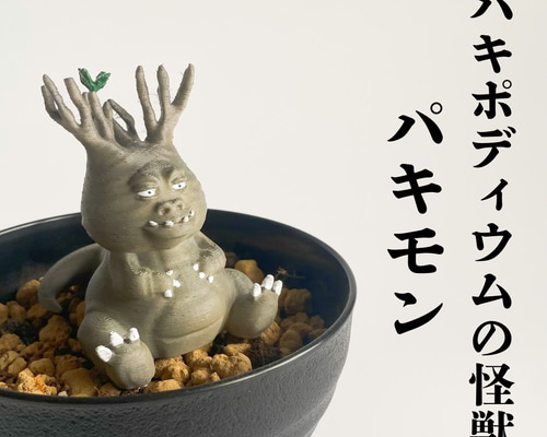パキポディウムの怪獣】パキモン 10 グラキリス 現地球 ハンドメイド