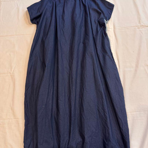 SAYOCAFE藍染&デニムのパッチワークワンピース ワンピース 衣工房  