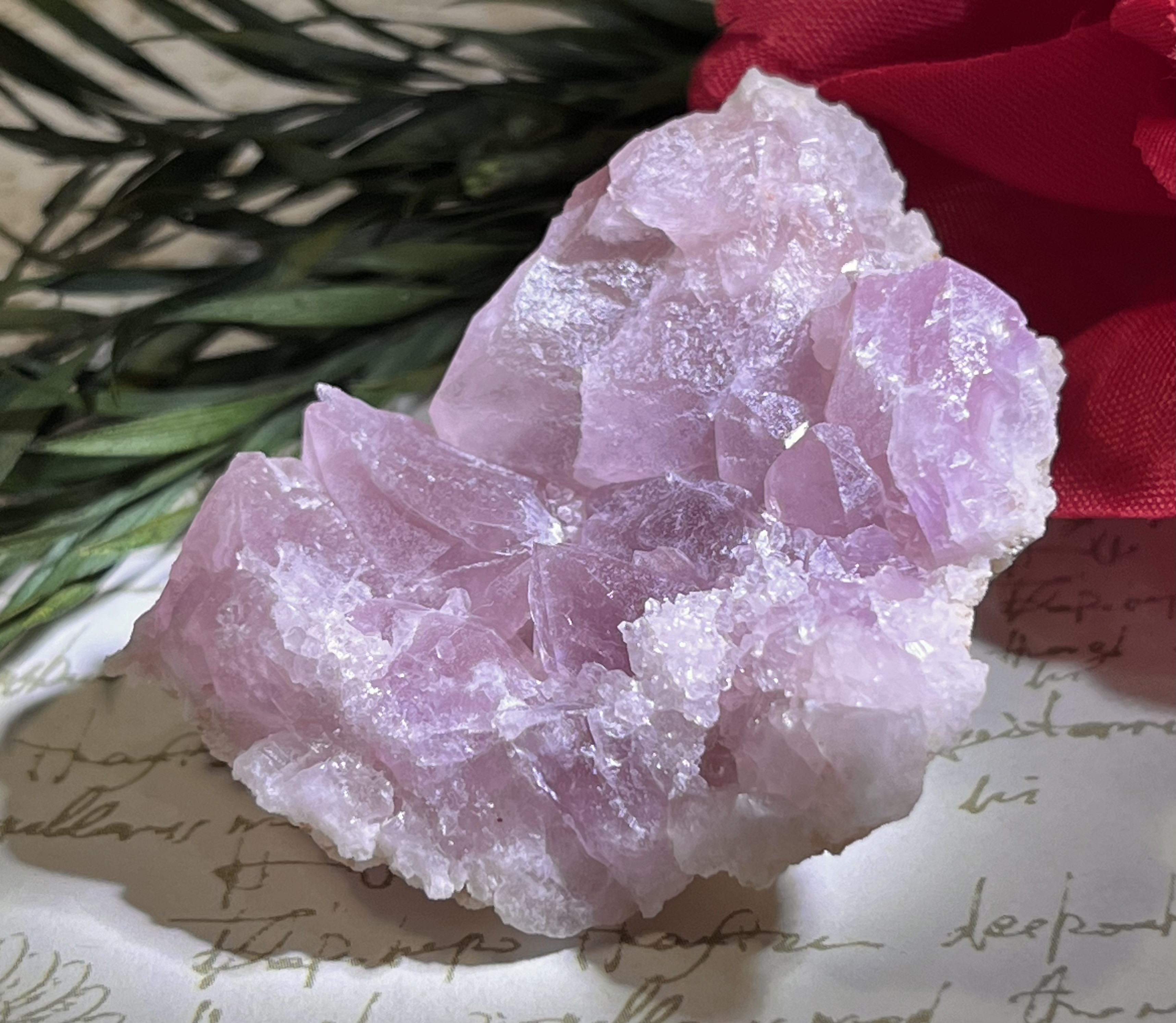 アルゼンチン産　ピンクアメジスト　クラスター　ラフストーン　原石 5,180円