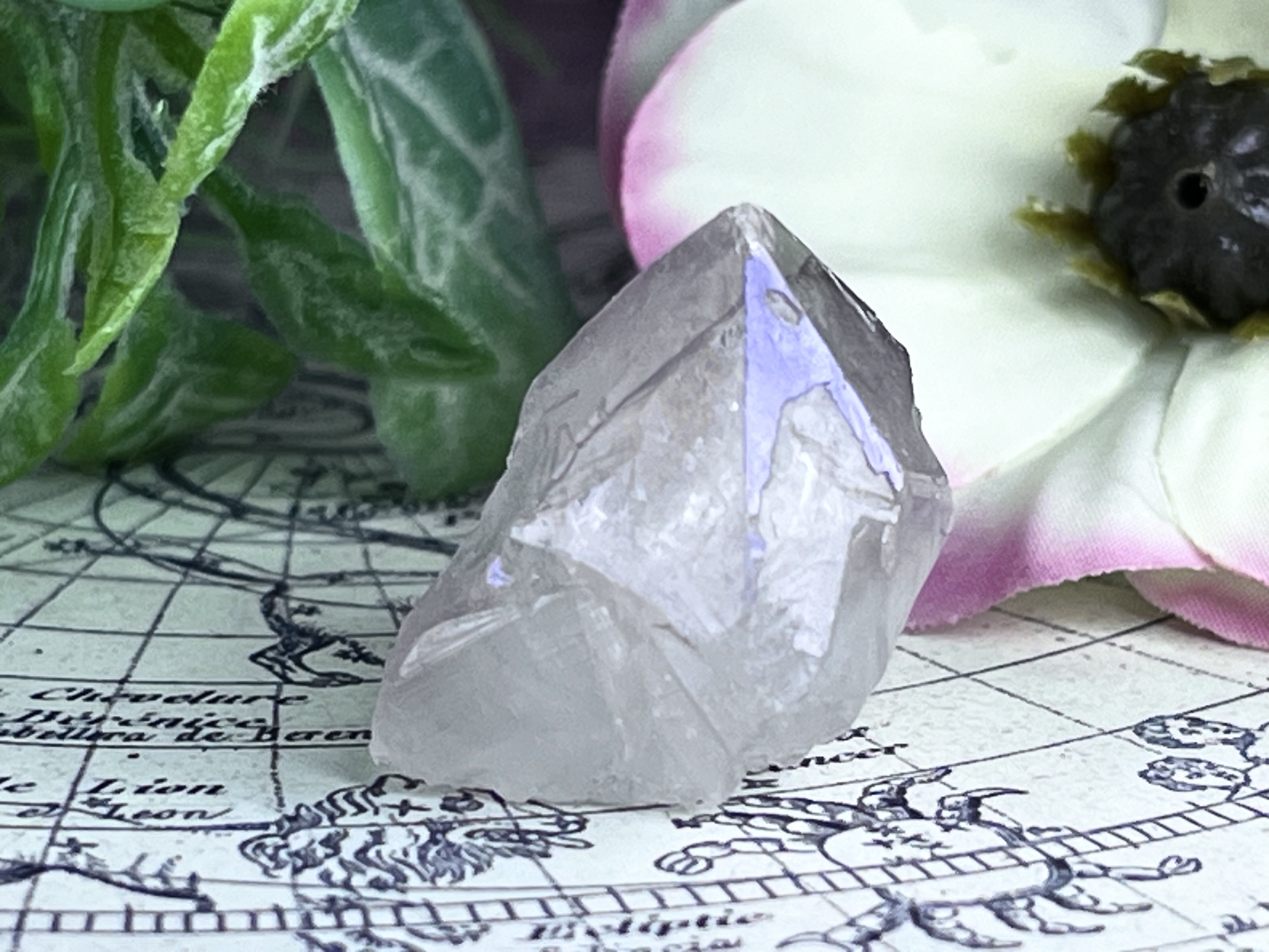 アナンダライト　アメジスト　水晶　レインボークォーツ　原石　クリスタル