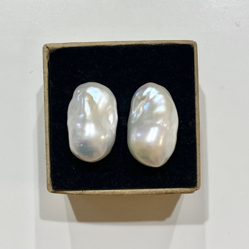 2点セット】バロックパールピアス バロックパールイヤリング