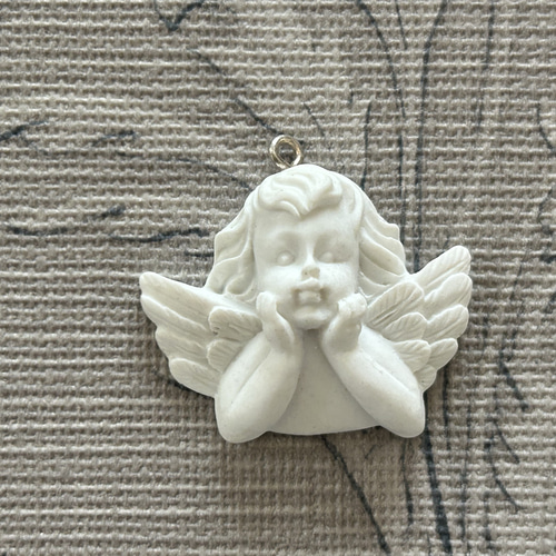 輸入デザインパーツ Ange 天使 アクセサリーパーツ カルトナージュ