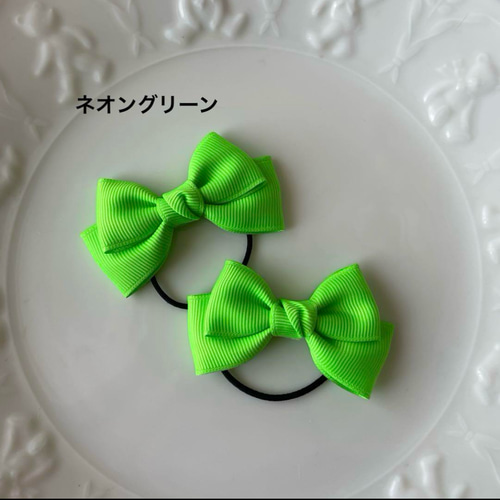 【オーダー♡蝶々リボン】全12色‼︎ ヘアクリップ　ヘアゴム　ベビー　キッズ オーダー♡蝶々リボン】全12色‼︎ ヘアクリップ ヘアゴム ベビー