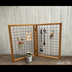 ワイヤーネットシェルフ 2枚目の画像