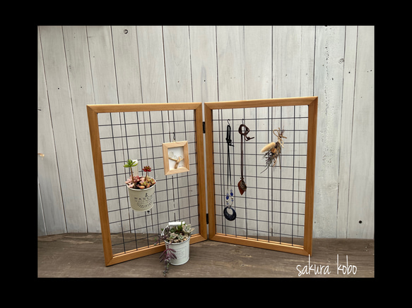 ワイヤーネットシェルフ 2枚目の画像