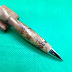 栃の木軸ボールペン 4枚目の画像