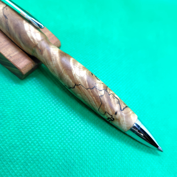 栃の木軸ボールペン 6枚目の画像