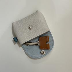 牛革の小銭入れ♪SDカードや鍵入れにも♪ 5枚目の画像