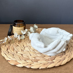 インテリア雑貨 セメントオブジェ ライオン グレー ホワイト 置物