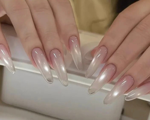 ネイルチップ 雲 月 星 オーダーネイル ネイルチップオーダー Lilith_nail☆ジェルネイルチップ☆オーダー受付中☆【月光飴】 ネイル