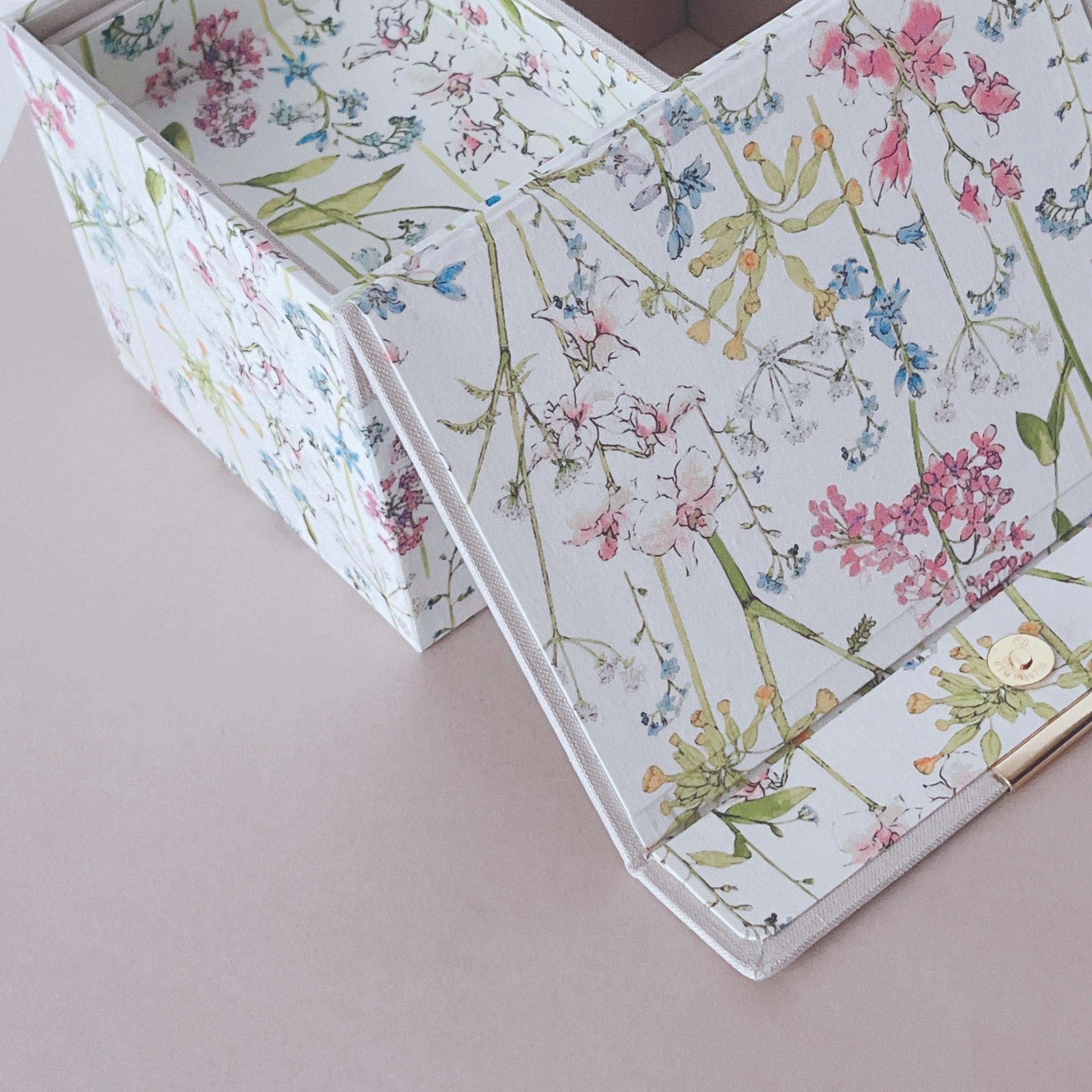 【3日以内に発送】出しっぱなしで可愛いマグネットボックス~心ときめく暮らし映えする収納~リバティ セオドラ