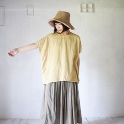 【夏の福袋】花日和カラー2枚セット square tops 香涼  草木染め 9枚目の画像