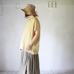 【夏の福袋】花日和カラー2枚セット square tops 香涼  草木染め 7枚目の画像