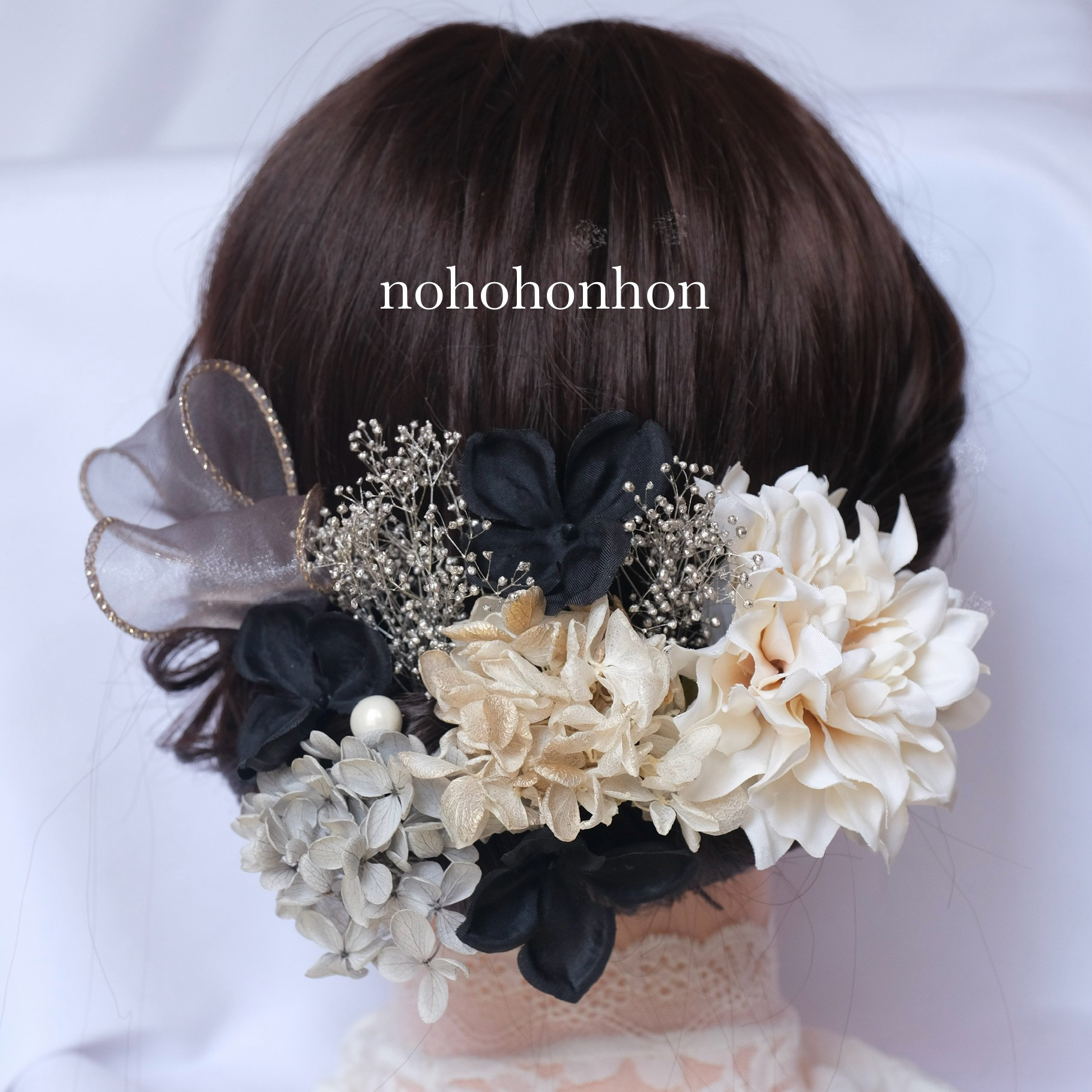【和装 髪飾り】成人式 フォーマル 結婚式 黒留袖 色打掛 前撮り 大人 卒業式  上品