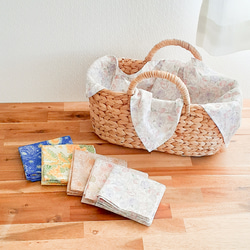 ランチクロス〖 large 〗弁当包み 大判 ハンカチ スカーフ 風呂敷 ラッピング資材 3枚目の画像