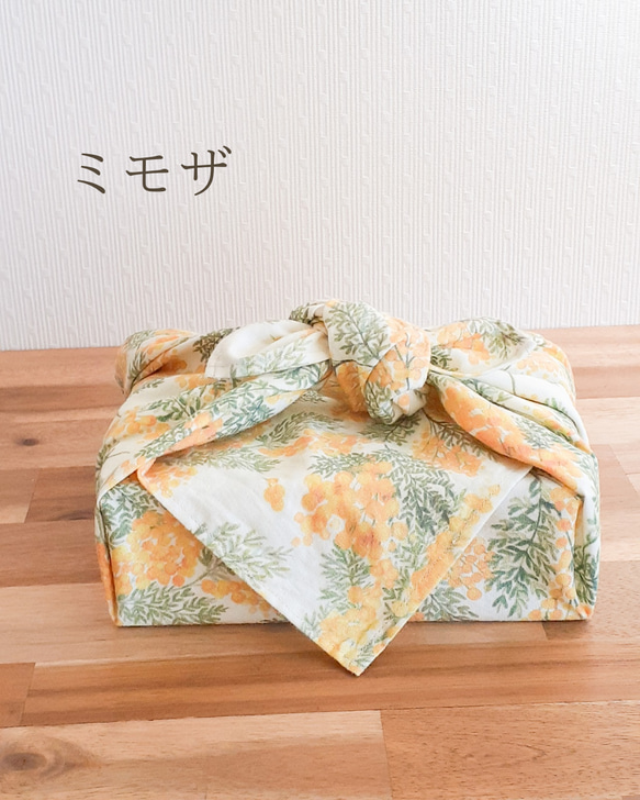ランチクロス〖 large 〗弁当包み 大判 ハンカチ スカーフ 風呂敷 ラッピング資材 4枚目の画像