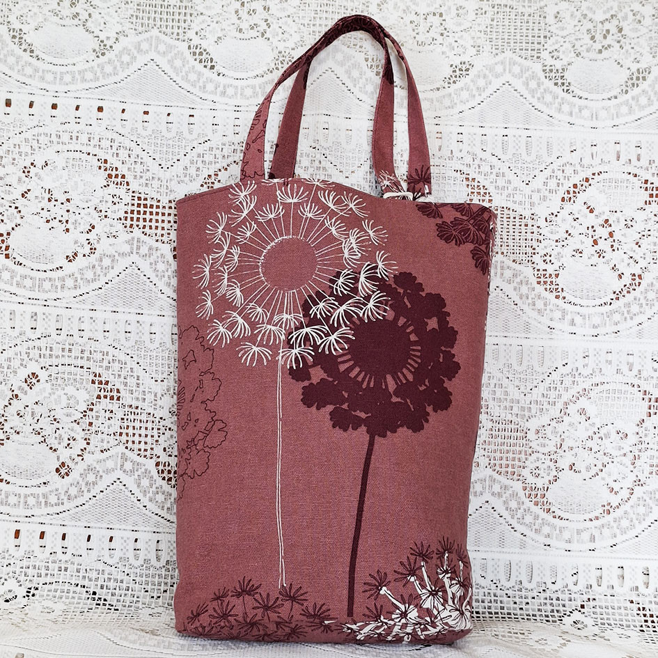 バスケットトート★フランス輸入生地Agapanthus New