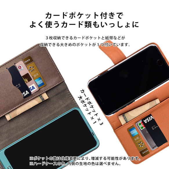 Android対応 手帳型スマホケース イタリアン トマト 5枚目の画像