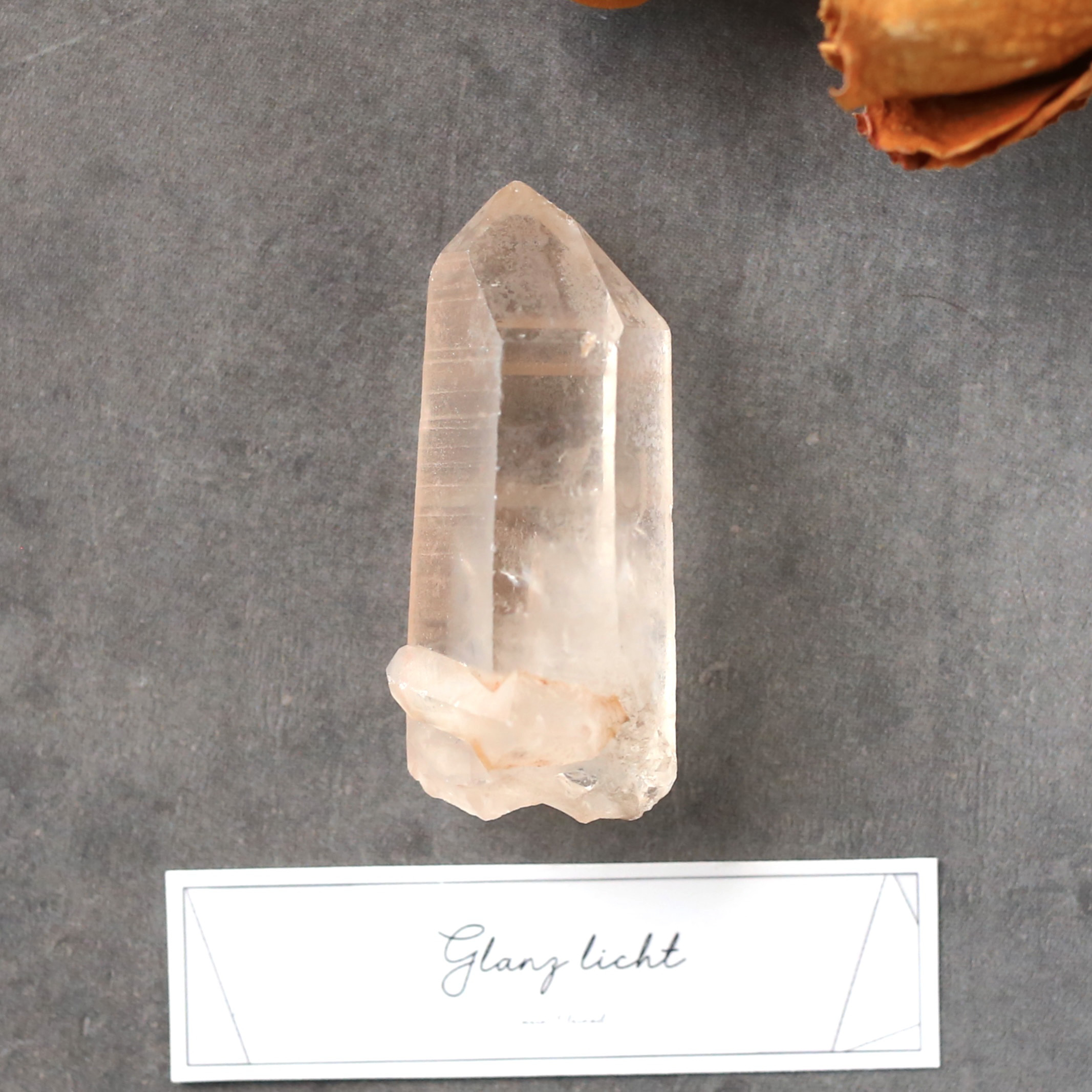 ピンクレムリアンシード クリスタル 水晶 鉱物 原石 希少 カブラル鉱山