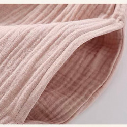 パジャマ 長袖レディース上下セット春秋ダブルガーゼ 春秋寝巻き 8枚目の画像