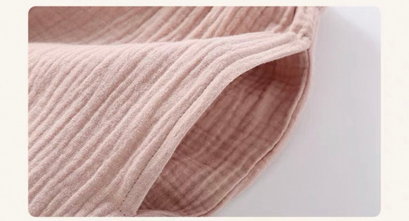 パジャマ 長袖レディース上下セット春秋ダブルガーゼ 春秋寝巻き 8枚目の画像