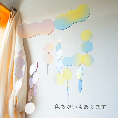 アクリルモビール（ピンク） モビール Fact-Workshop 通販 19343688