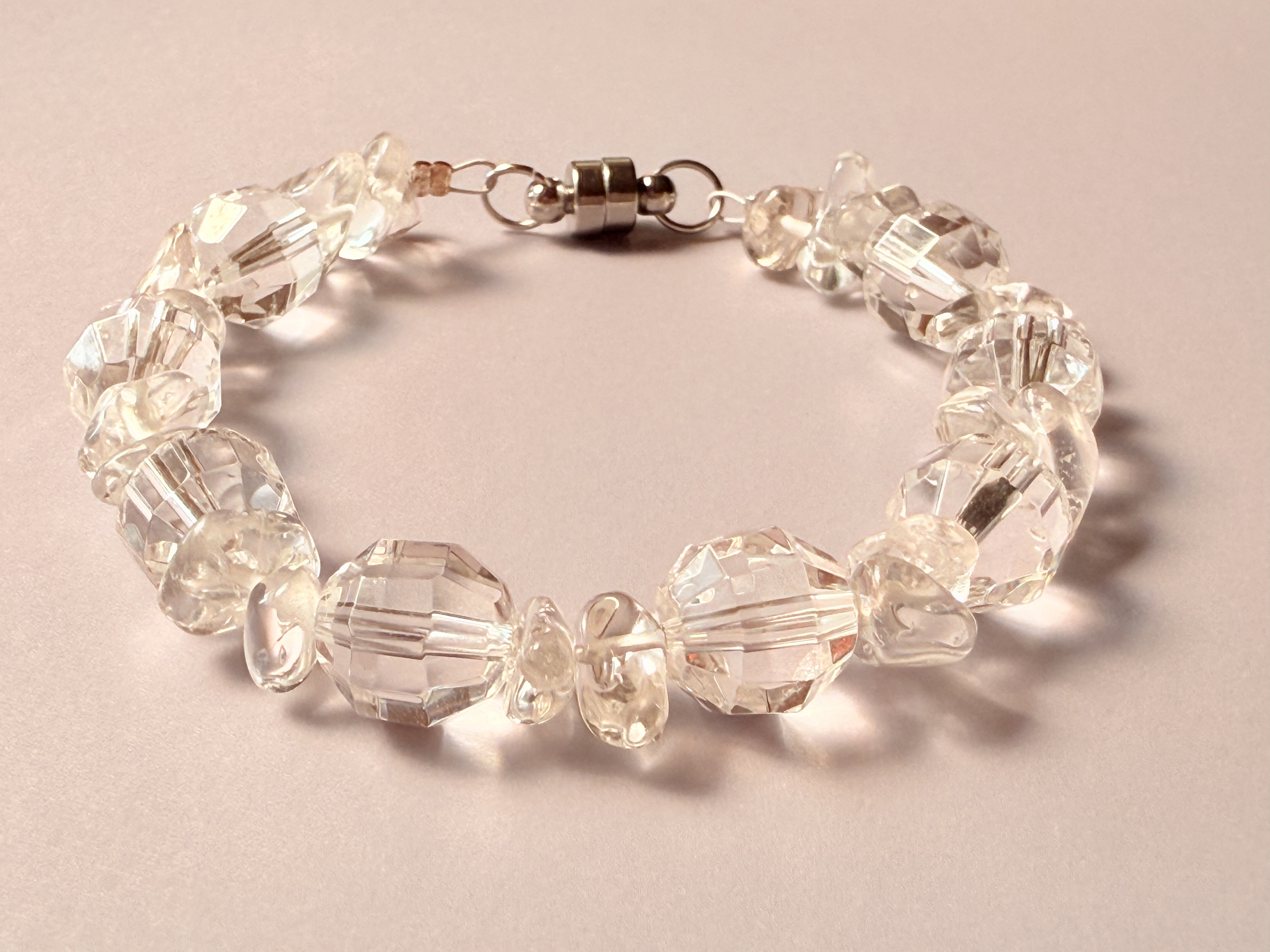 天然水晶✨キラキラ✨ブレスレット