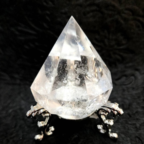 水晶ダイアモンドカット◇八面カット◇クリスタル◇置き石