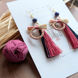 【受注生産】巫女の耳飾り～しめ縄ver.⛩️受付ページ 13枚目の画像