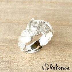 シロツメクサの指輪 ~white color~ 指輪・リング erito jewelry 通販