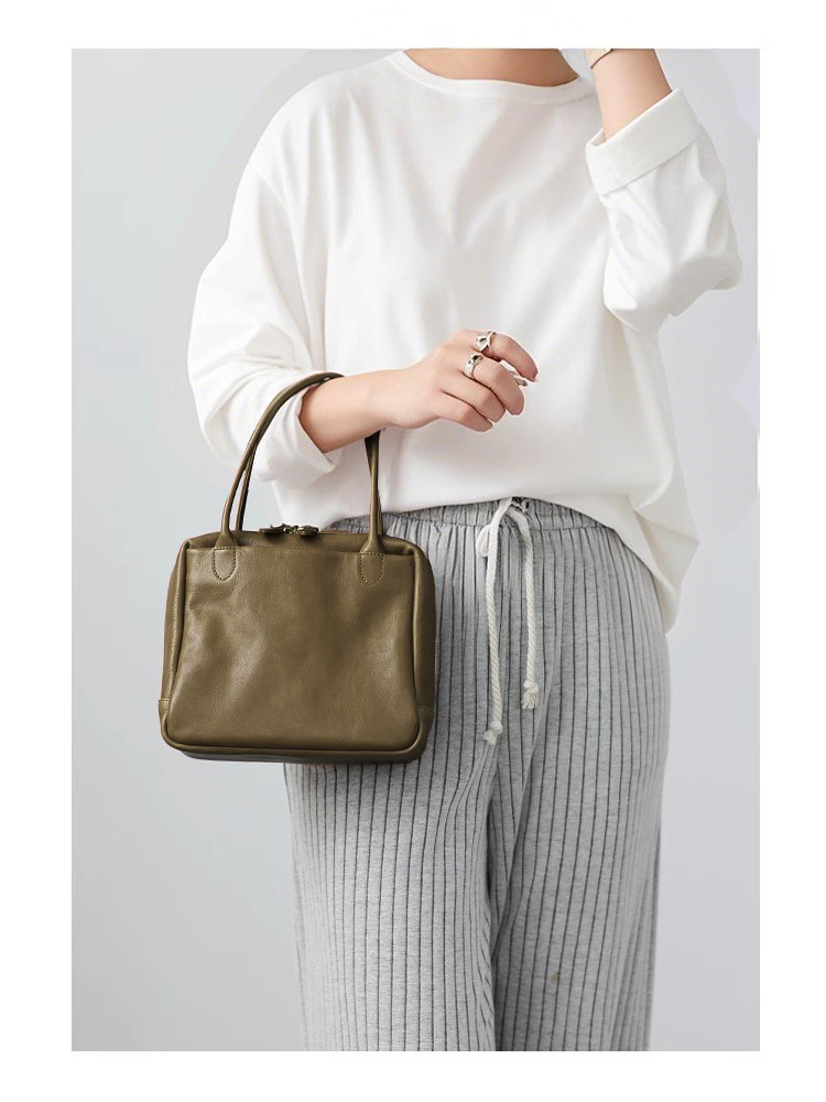 【限定価格】柔らかい本革ミニトート｜たっぷり収納×上品デザイン｜母の日・誕生日ギフトにおすすめ