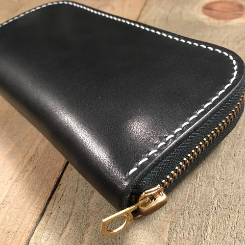 カスタムオーダーラウンドファスナーウォレット 長財布 LEGU LEATHER