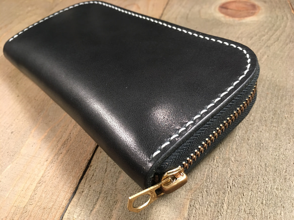 カスタムオーダーラウンドファスナーウォレット 長財布 LEGU LEATHER