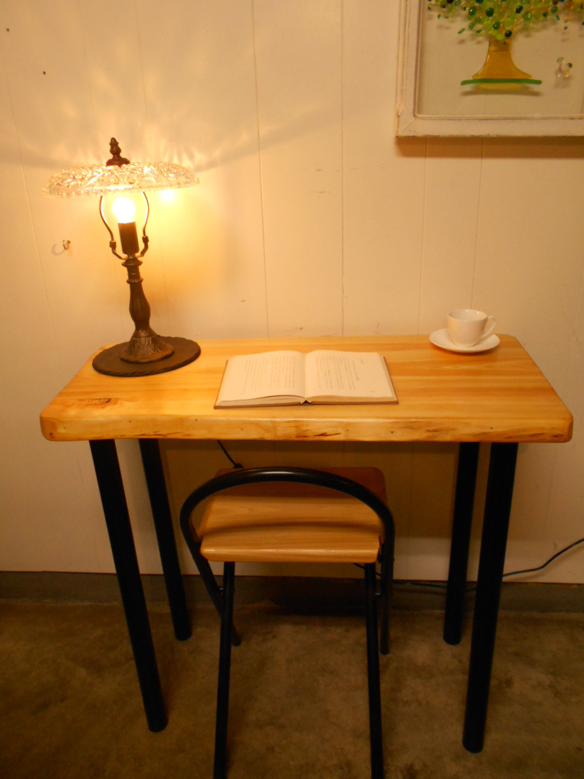 ひのきアイアンテーブル06-25-2　（テーブルのみ）